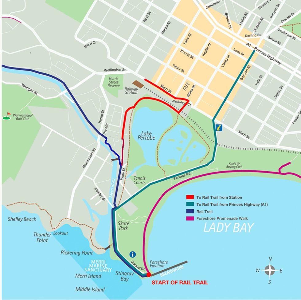Port Fairy to Warrnambool Rail Trail Victorian Regional Bike Trail